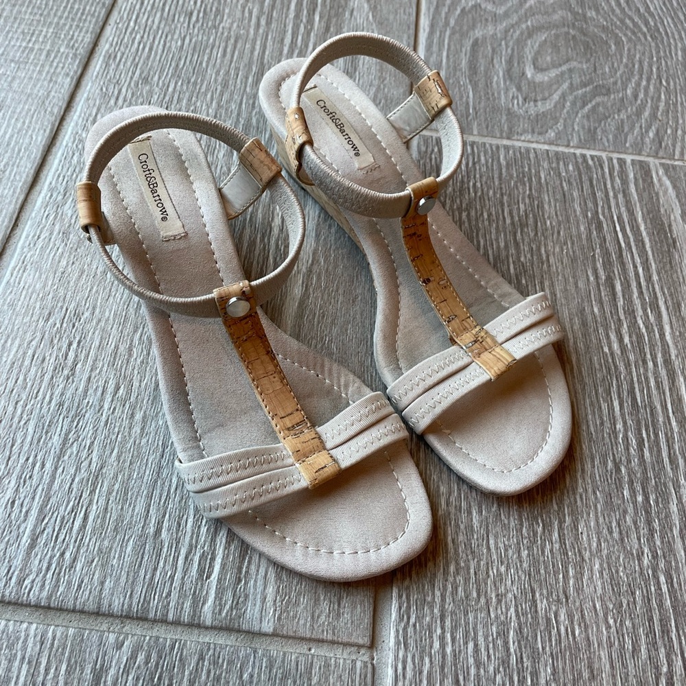 Croft & Barrow Wedge Heel Sandals